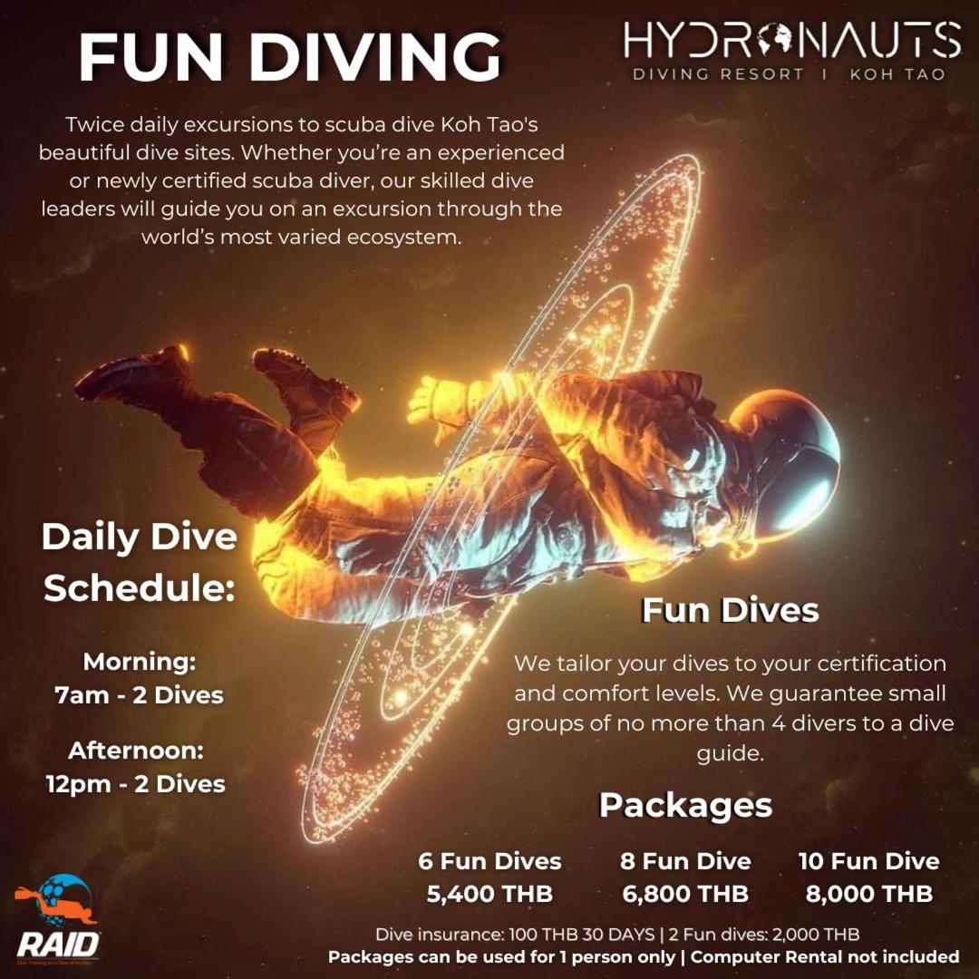 Hydronauts Diving Resort - เกาะเต่า ภายนอก รูปภาพ