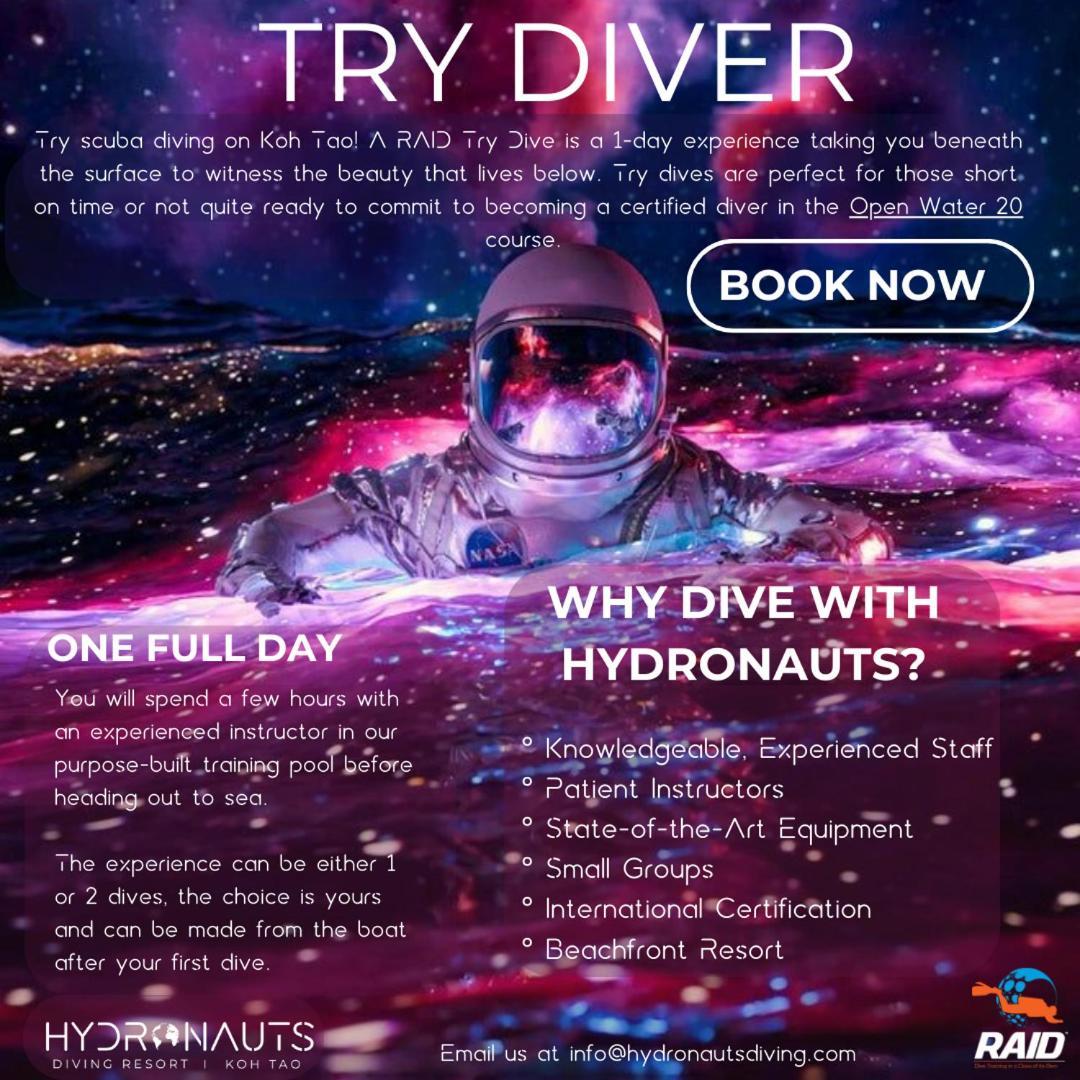 Hydronauts Diving Resort - เกาะเต่า ภายนอก รูปภาพ
